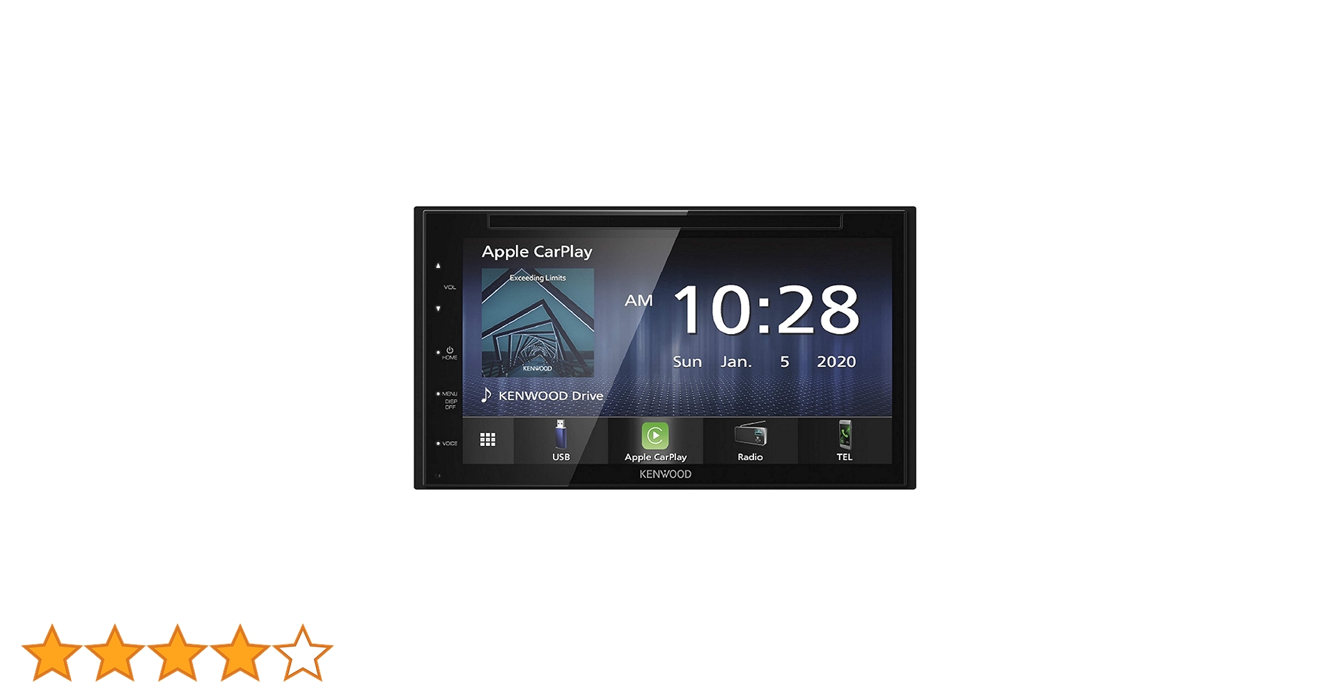 Amazon | ケンウッド DVD/CD/USB/Bluetoothレシーバー DDX5020S「Apple